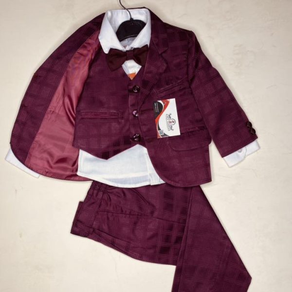 ৫ পিসের পার্টি ওয়্যার ( merun step blazer )