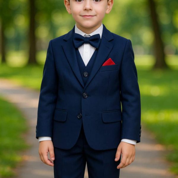 ৫ পিসের পার্টি ওয়্যার ( Deep Blue blazer )