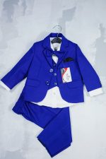 ৫ পিসের পার্টি ওয়্যার ( New Royal Blue blazer ) - Image 3